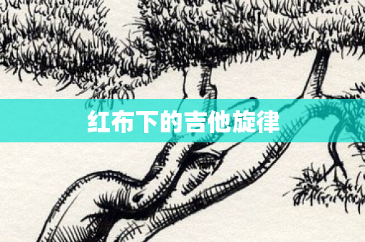 红布下的吉他旋律图片