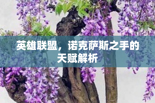诺克萨斯之手的天赋解析图片