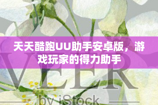 天天酷跑UU助手安卓版图片