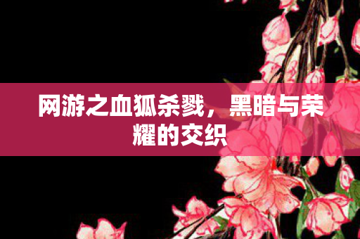 黑暗与荣耀的交织图片