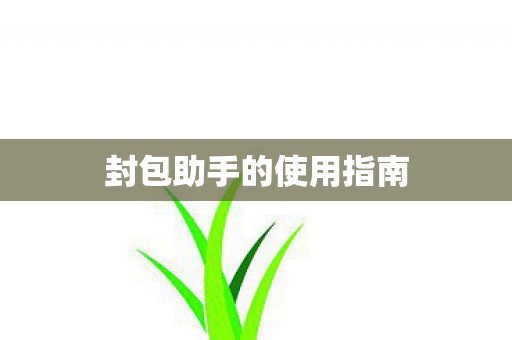 封包助手的使用指南图片