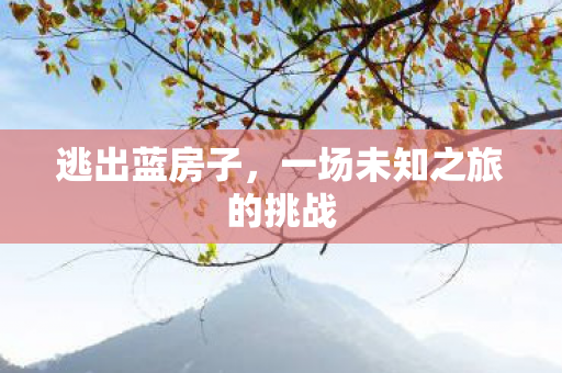 一场未知之旅的挑战图片