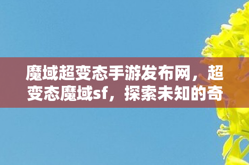 魔域超变态手游发布网图片