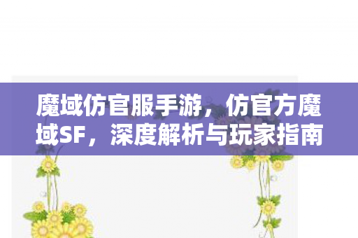 深度解析与玩家指南图片