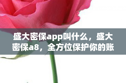 全方位保护你的账号安全图片