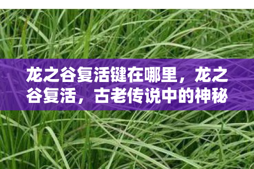 古老传说中的神秘重现图片