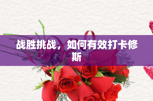 如何有效打卡修斯图片