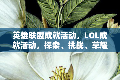英雄联盟成就活动图片