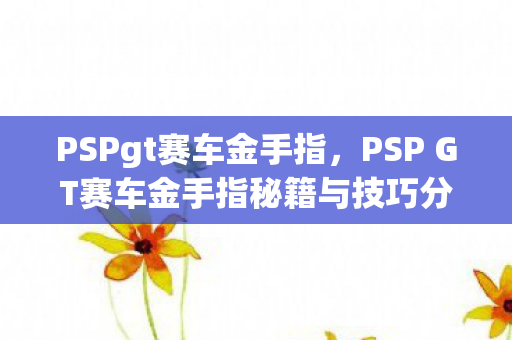 PSP GT赛车金手指秘籍与技巧分享图片