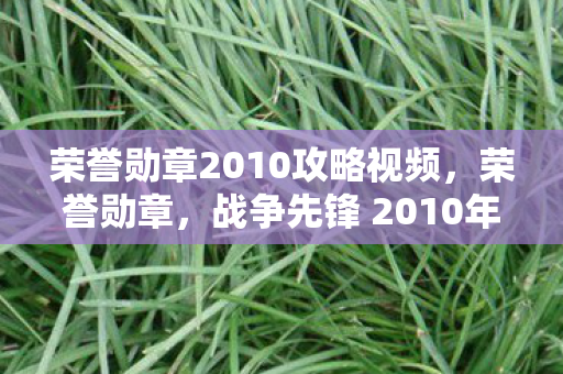 战争先锋 2010年全新攻略图片
