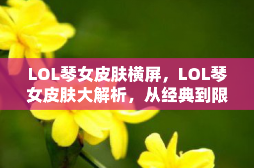 LOL琴女皮肤大解析图片