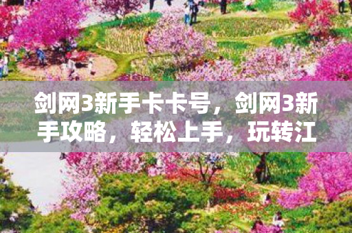 剑网3新手卡卡号图片