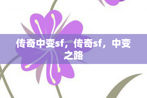传奇中变sf，传奇sf，中变之路