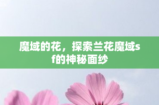 魔域的花,探索兰花魔域sf的神秘面纱 魔域的花,探索兰花魔域sf的神秘面纱