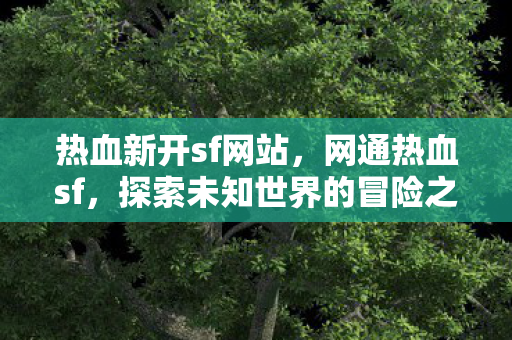 热血新开sf网站,网通热血sf,探索未知世界的冒险之旅 热血新开sf网站,网通热血sf,探索未知世界的冒险之旅