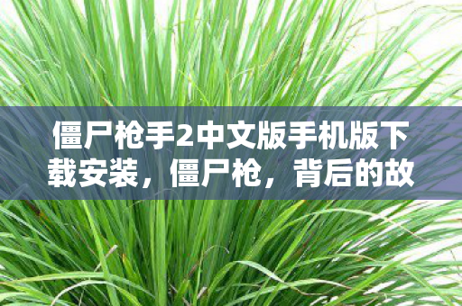 僵尸枪手2中文版手机版下载安装,僵尸枪,背后的故事与争议 僵尸枪手2中文版手机版下载安装,僵尸枪,背后的故事与争议