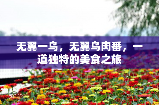 一道独特的美食之旅图片