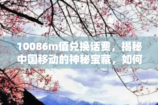 如何巧妙兑换你的10086m值图片