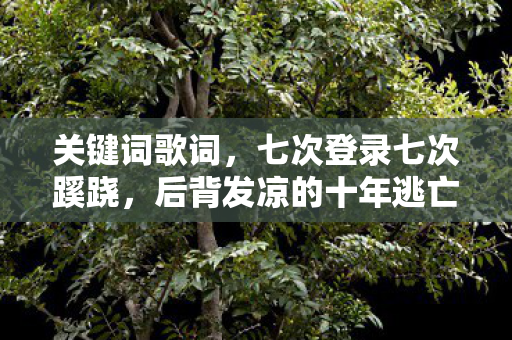 关键词歌词,七次登录七次蹊跷,后背发凉的十年逃亡真相 关键词歌词,七次登录七次蹊跷,后背发凉的十年逃亡真相