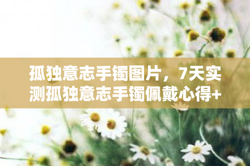 孤独意志手镯图片,7天实测孤独意志手镯佩戴心得+5大避坑指南,别让孤独变孤注! 孤独意志手镯图片,7天实测孤独意志手镯佩戴心得+5大避坑指南,别让孤独变孤注!