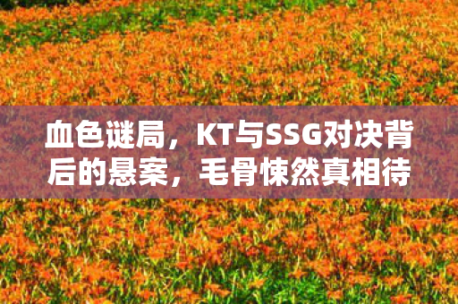 血色谜局，KT与SSG对决背后的悬案，毛骨悚然真相待揭