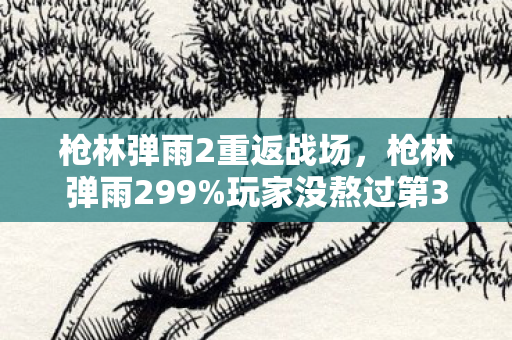 枪林弹雨2重返战场,枪林弹雨299%玩家没熬过第3关!你的肾上腺素能撑到第几秒? 枪林弹雨2重返战场,枪林弹雨299%玩家没熬过第3关!你的肾上腺素能撑到第几秒?