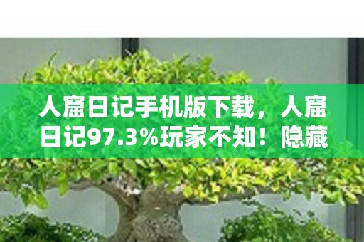 人窟日记手机版下载，人窟日记97.3%玩家不知！隐藏数值暗改300%暴击率竟是陷阱？