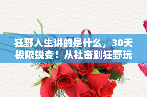 狂野人生讲的是什么,30天极限蜕变!从社畜到狂野玩家,这反转你敢信? 狂野人生讲的是什么,30天极限蜕变!从社畜到狂野玩家,这反转你敢信?