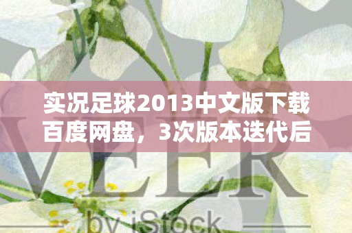实况足球2013中文版下载百度网盘,3次版本迭代后,我发现了实况足球2013隐藏的终极真相 实况足球2013中文版下载百度网盘,3次版本迭代后,我发现了实况足球2013隐藏的终极真相
