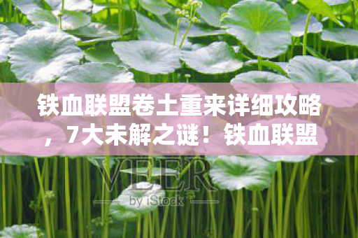 铁血联盟卷土重来详细攻略,7大未解之谜!铁血联盟卷土重来,这次能否唤醒沉睡的热血? 铁血联盟卷土重来详细攻略,7大未解之谜!铁血联盟卷土重来,这次能否唤醒沉睡的热血?