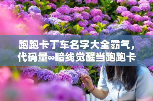 跑跑卡丁车名字大全霸气，代码量∞暗线觉醒当跑跑卡丁车赛道代码长进我的神经突触，头皮发麻的次元崩塌
