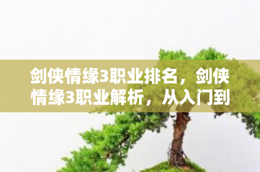 剑侠情缘3职业排名,剑侠情缘3职业解析,从入门到精通的选择攻略 剑侠情缘3职业排名,剑侠情缘3职业解析,从入门到精通的选择攻略