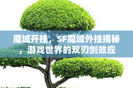 魔域开挂,SF魔域外挂揭秘,游戏世界的双刃剑效应 魔域开挂,SF魔域外挂揭秘,游戏世界的双刃剑效应