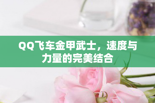 速度与力量的完美结合图片
