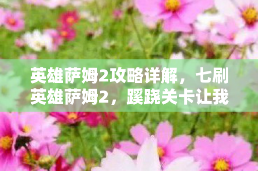 英雄萨姆2攻略详解,七刷英雄萨姆2,蹊跷关卡让我后背发凉,原来我才是小丑 英雄萨姆2攻略详解,七刷英雄萨姆2,蹊跷关卡让我后背发凉,原来我才是小丑