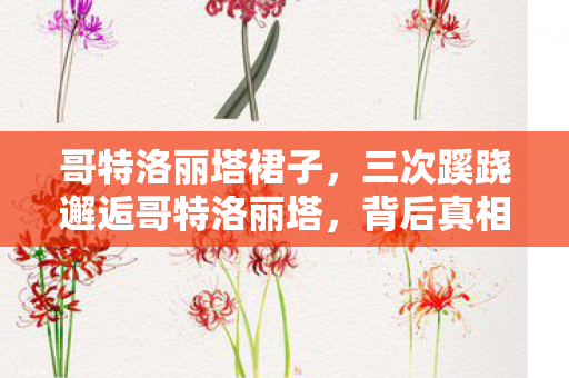 哥特洛丽塔裙子，三次蹊跷邂逅哥特洛丽塔，背后真相竟让人后背发凉！