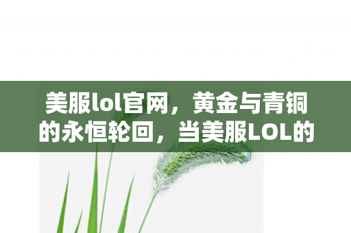 美服lol官网,黄金与青铜的永恒轮回,当美服LOL的段位成为命运的囚笼与自由之翼 美服lol官网,黄金与青铜的永恒轮回,当美服LOL的段位成为命运的囚笼与自由之翼