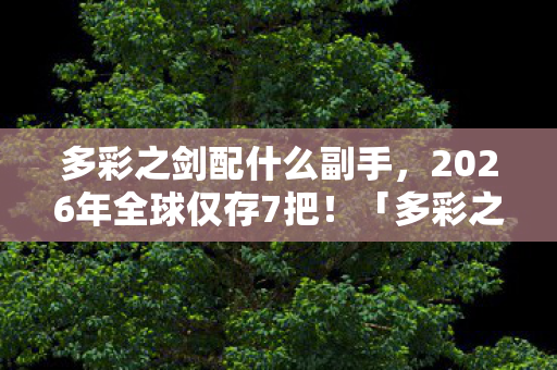 多彩之剑配什么副手，2026年全球仅存7把！「多彩之剑」现世背后藏着什么惊天秘密？