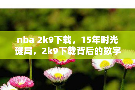 nba 2k9下载,15年时光谜局,2k9下载背后的数字史诗与泪目真相 nba 2k9下载,15年时光谜局,2k9下载背后的数字史诗与泪目真相