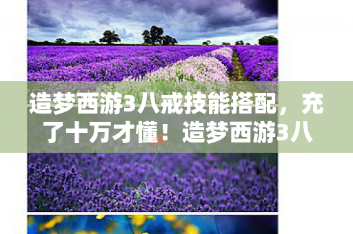 造梦西游3八戒技能搭配,充了十万才懂!造梦西游3八戒技能坑钱隐情,吓一跳! 造梦西游3八戒技能搭配,充了十万才懂!造梦西游3八戒技能坑钱隐情,吓一跳!