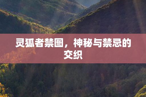 神秘与禁忌的交织图片