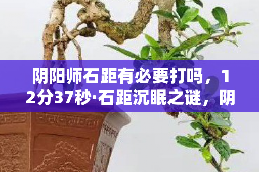 阴阳师石距有必要打吗，12分37秒·石距沉眠之谜，阴阳师深海悲歌终章泪目