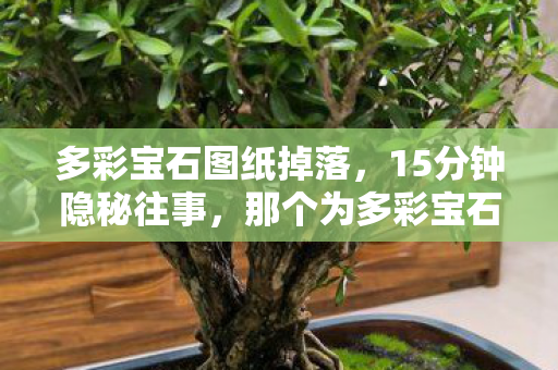 多彩宝石图纸掉落,15分钟隐秘往事,那个为多彩宝石图纸哽咽的通宵夜 多彩宝石图纸掉落,15分钟隐秘往事,那个为多彩宝石图纸哽咽的通宵夜