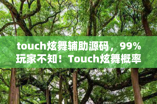 touch炫舞辅助源码，99%玩家不知！Touch炫舞概率暗改的3大隐秘数值，策划看了都慌