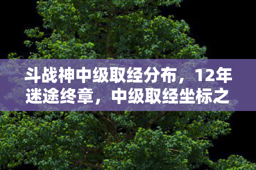 斗战神中级取经分布,12年迷途终章,中级取经坐标之谜,泪目见证西行终局 斗战神中级取经分布,12年迷途终章,中级取经坐标之谜,泪目见证西行终局