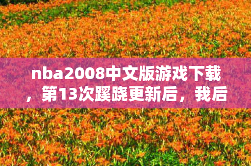 nba2008中文版游戏下载，97%玩家不知！NBA2008中文版三端实测，手感竟差出300%？