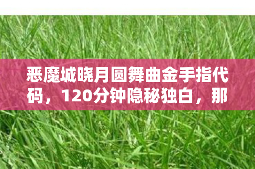 格朗迪,心理实验揭秘,沉迷游戏六年,细思极恐的自我麻醉之旅 格朗迪,心理实验揭秘,沉迷游戏六年,细思极恐的自我麻醉之旅