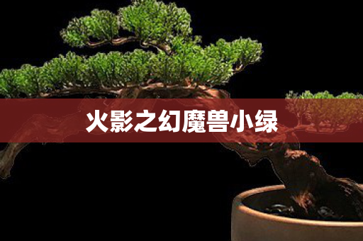 火影之幻魔兽小绿图片