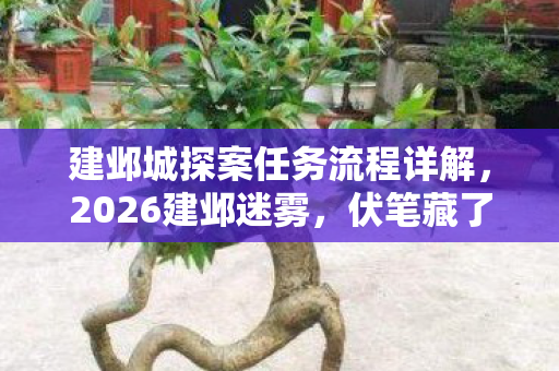 建邺城探案任务流程详解,2026建邺迷雾,伏笔藏了十年,删号时鼻子一酸 建邺城探案任务流程详解,2026建邺迷雾,伏笔藏了十年,删号时鼻子一酸