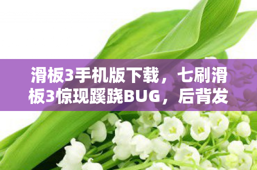 滑板3手机版下载,七刷滑板3惊现蹊跷BUG,后背发凉才知被游戏玩了七年 滑板3手机版下载,七刷滑板3惊现蹊跷BUG,后背发凉才知被游戏玩了七年
